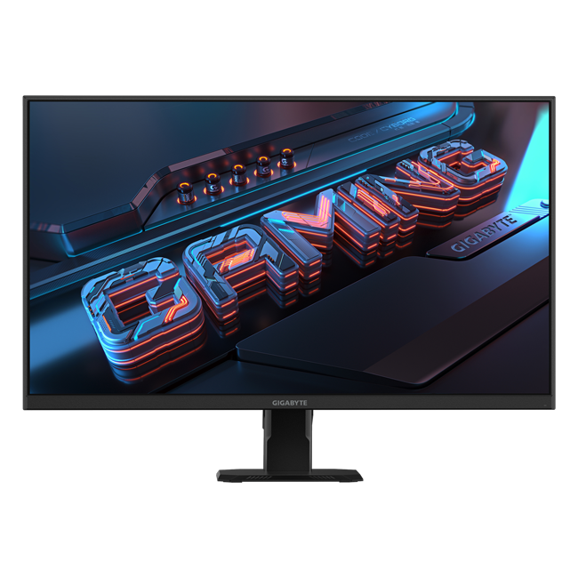 Gigabyte - 27" GS27FA Gaming Monitor, IPS, 180hz, 1mc, FHD (1920x1080), HDMI, DisplayPort, Black