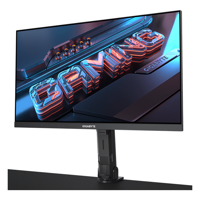 Gigabyte - 28" M28U-AE  Gaming Monitor, IPS, 144hz, 1mc, UHD (3440 х 1440), HDMI, DisplayPort, Type C, USB, Black