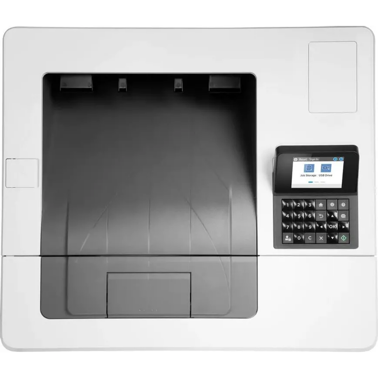 HP LaserJet Enterprise M507dn A4 lazerli printer — boshqaruv paneli