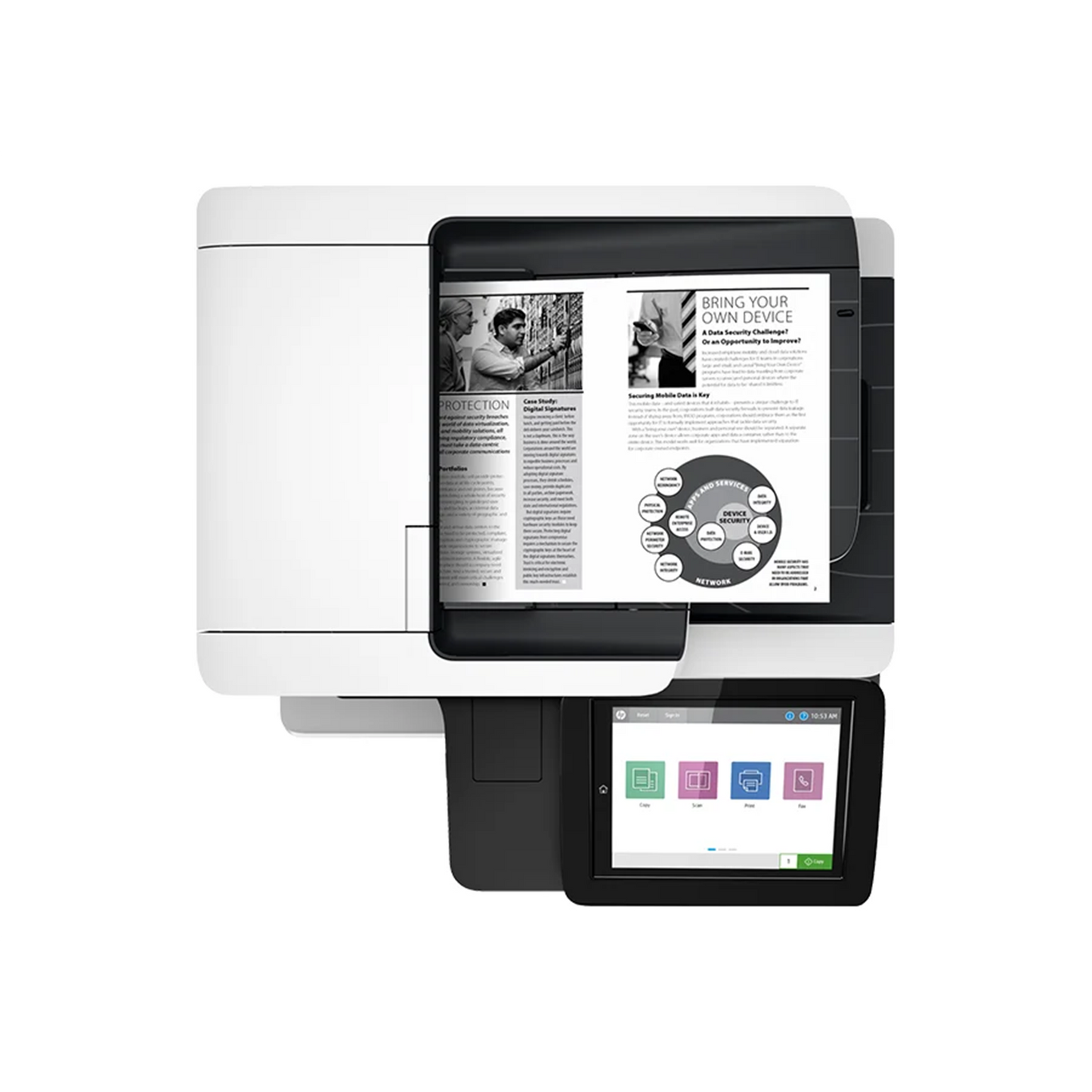 HP LaserJet Enterprise M528dn A4 bottom
