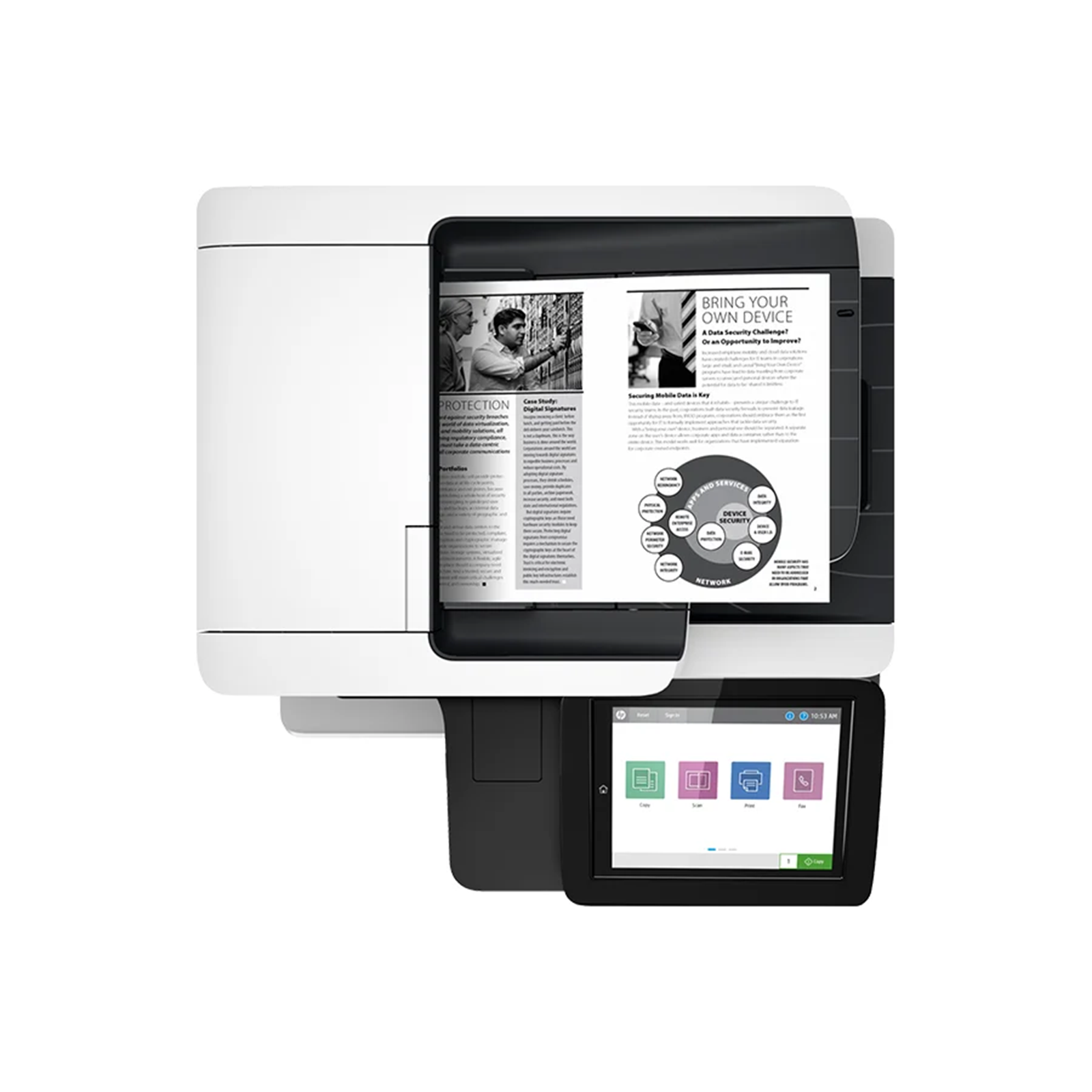 HP LaserJet Enterprise M528dn A4 bottom