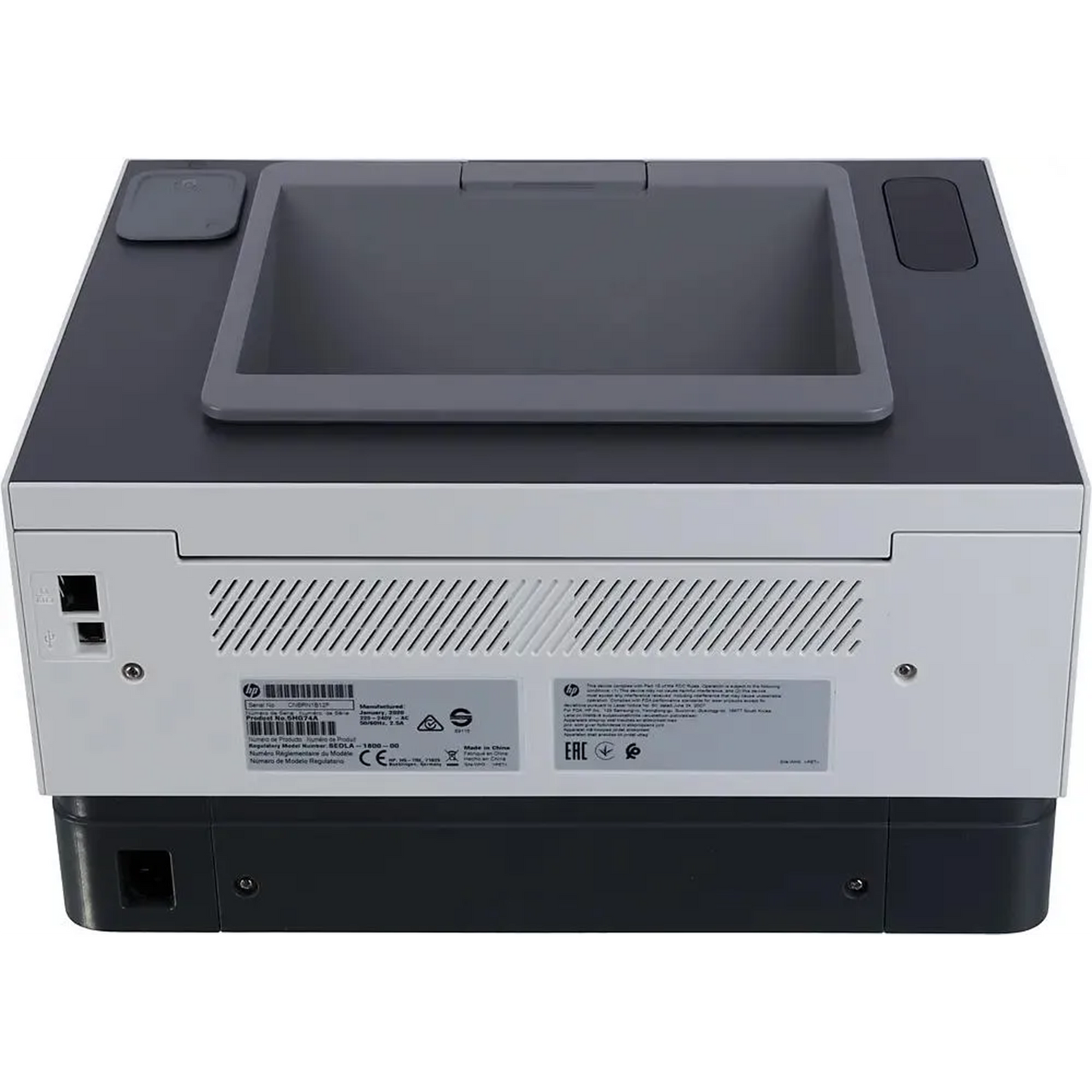 HP Neverstop Laser 1000n A4 back