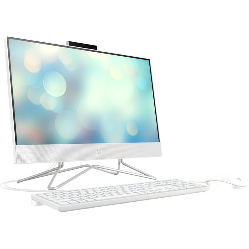 HP 24 (Intel Core i5-1235U/ DDR4 8GB/ SSD 512GB/ 23,8 FHD/ 2GB GeForce MX450/ No DVD/ key + mouse/ RU) White Моноблок