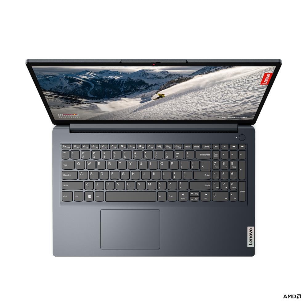 Lenovo IdeaPad 1 15AMN7 noutbuki, Ryzen 5-7520U, 15.6 dyuym FHD, Abyss Blue rangda