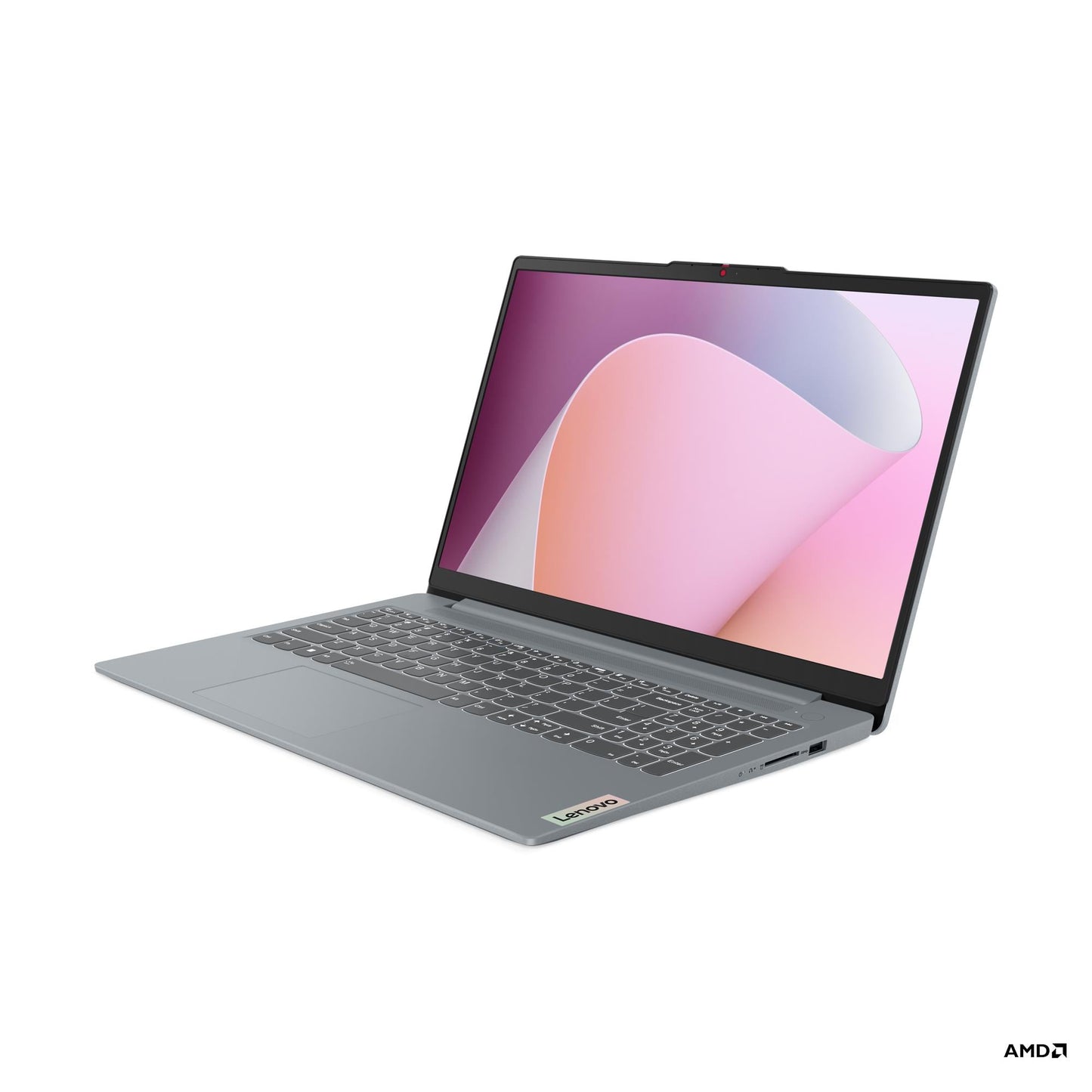 Lenovo IdeaPad Slim 3 Ryzen 5-40 noutbuki, 8GB DDR5, 512GB SSD, 15.6 dyuym IPS, Arctic Grey