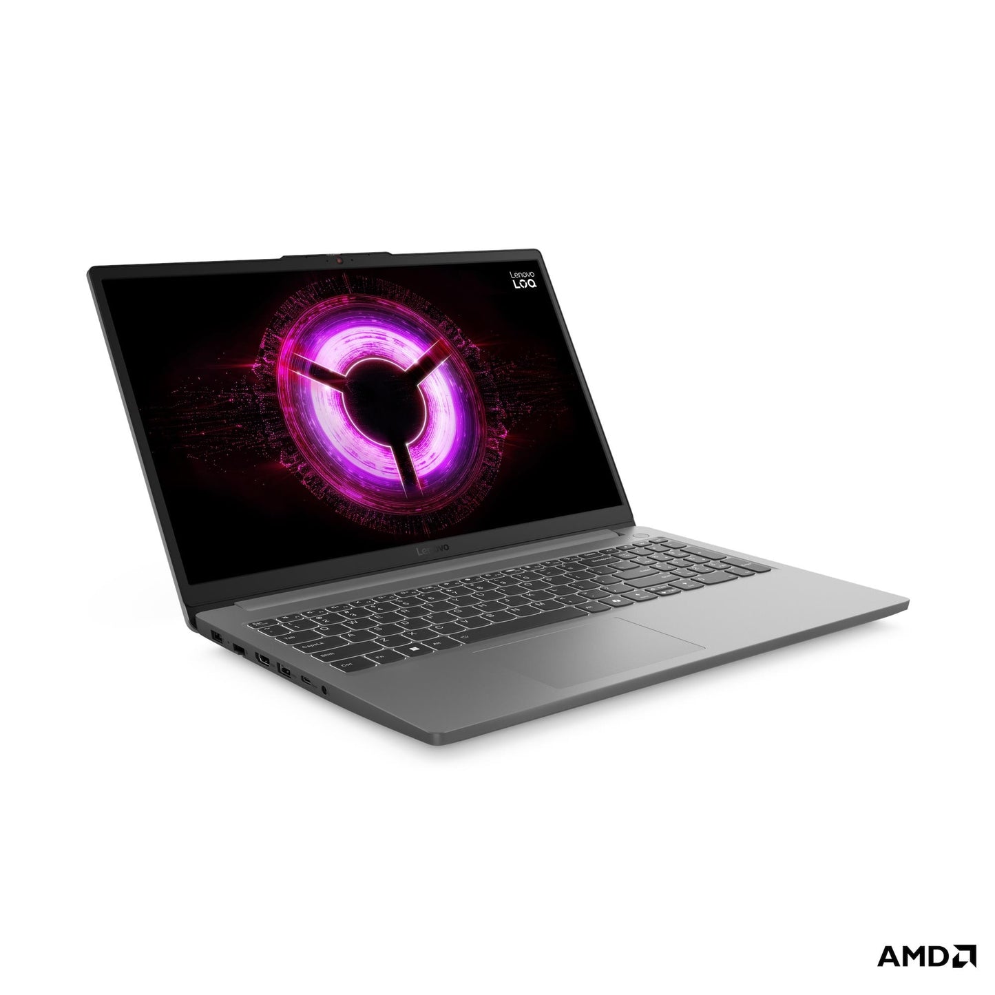 Lenovo LOQ 15ARP10E o'yin noutbuki, Ryzen 5-150, RTX3050, 15.6 dyuym FHD IPS 144Hz, Luna Grey