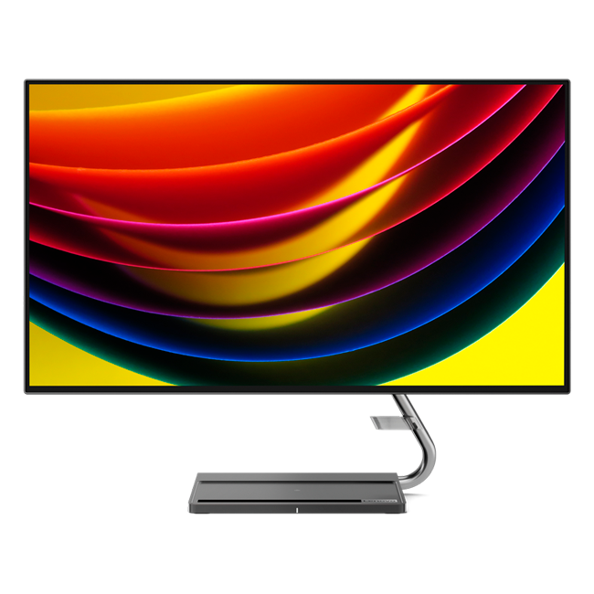 Lenovo - 27" Qreator Monitor, IPS, 60Hz, 4mc, UHD(3840x2160) 4K, HDMI+DP+TypeC, Iron Grey (66B7RAC1EU)
