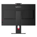 Lenovo - 27" ThinkVision T27QD-4v, IPS WLED, 120Hz, 4mc, QHD (2560x1440) 2K, HDMI+DP+TypeC, Tilt, Swivel, Pivot, HAS, Webcam, Audio  Eclipse Black (64B8UAT1EU)