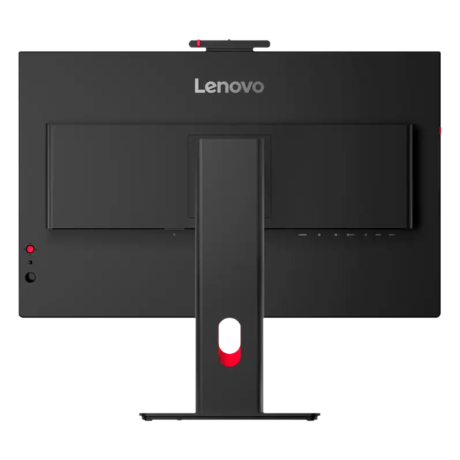 Lenovo - 27" ThinkVision T27QD-4v, IPS WLED, 120Hz, 4mc, QHD (2560x1440) 2K, HDMI+DP+TypeC, Tilt, Swivel, Pivot, HAS, Webcam, Audio  Eclipse Black (64B8UAT1EU)