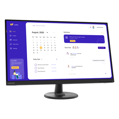 Lenovo - 32" D32-45  Monitor, VA, 60Hz, 4mc, FHD(1920x1080), HDMI, Black (67A0GAC2EU)