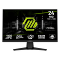 MSI - 24" MAG 244F Gaming Monitor, IPS, 0,5mc, 200hz, FHD (1920x1080), HDMI+DP, Black (9S6-3BC41H-011)
