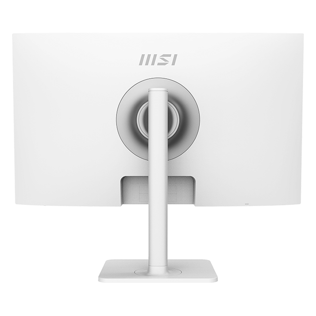 MSI - 27" Modern MD272XPW Monitor, IPS, 1mc, 100hz, FHD (1920x1080), HDMI+DP+TypeC, KVM, HAS, White