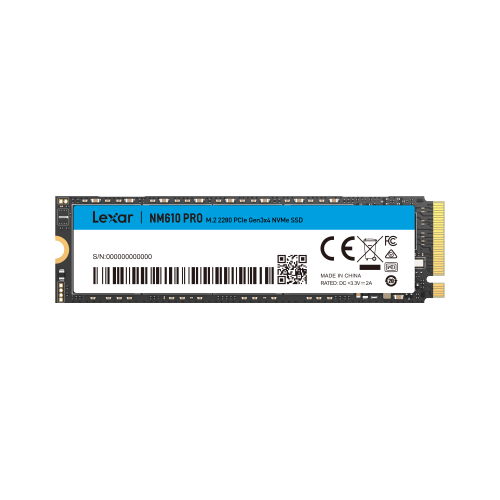 Lexar NM610 PRO 500GB NVMe SSD