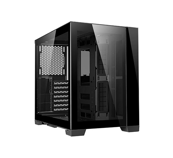 Lian Li O11 Dynamic Mini qora korpus, shishali panellar