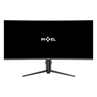 Pixel - 34" PXG34WQC Gaming Curved Monitor, VA, 200Hz, 1mc, QHD (2560*1440), HAS, HDMI, Display port, Speakers