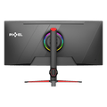Pixel - 34" PXG34WQC Gaming Curved Monitor, VA, 200Hz, 1mc, QHD (2560*1440), HAS, HDMI, Display port, Speakers