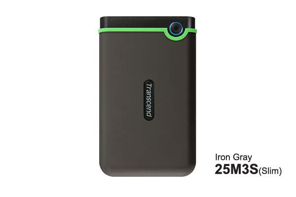 Transcend StoreJet 25M3 2TB tashqi qattiq disk 2.5", USB 3.1 Gen 1, zarbabardosh