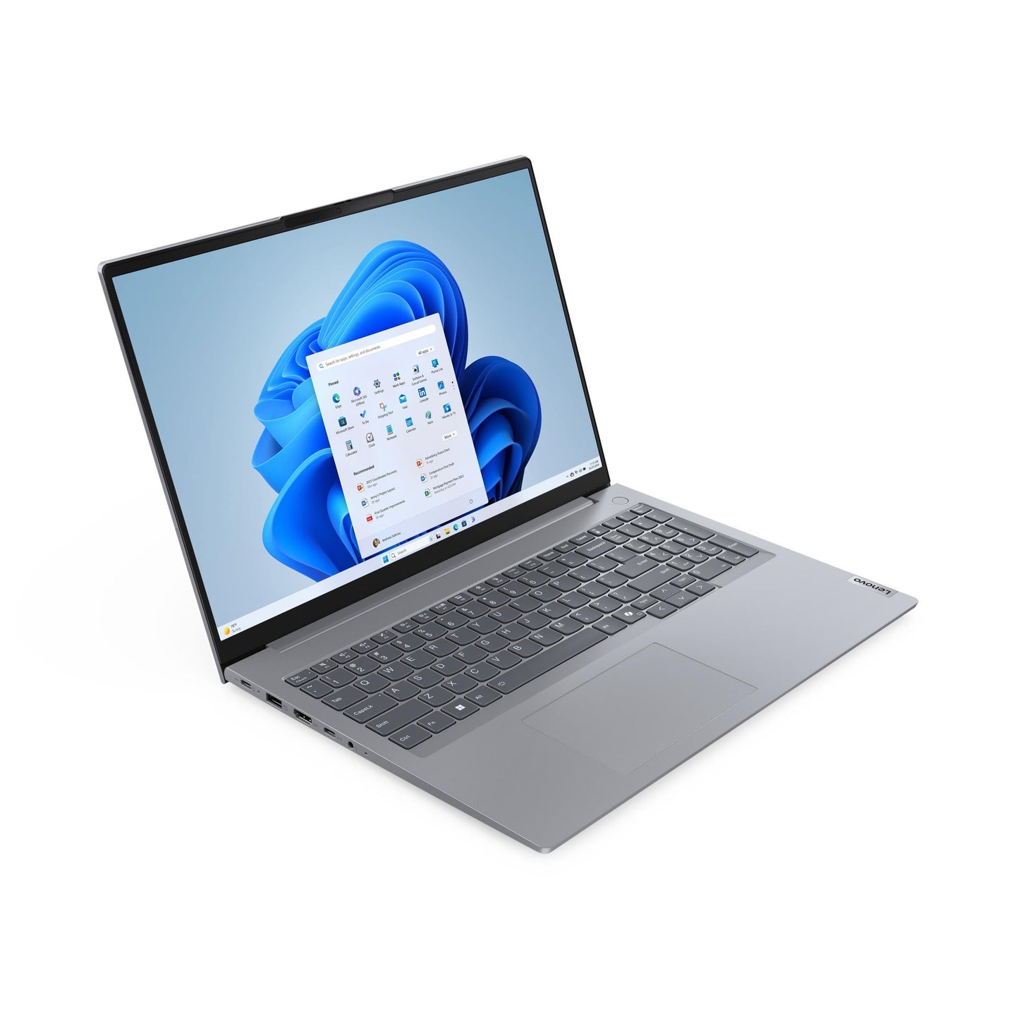 Lenovo ThinkBook 16 G7 biznes noutbuki, Ryzen 5 7535HS, 16 dyuym WUXGA IPS, Arctic Grey