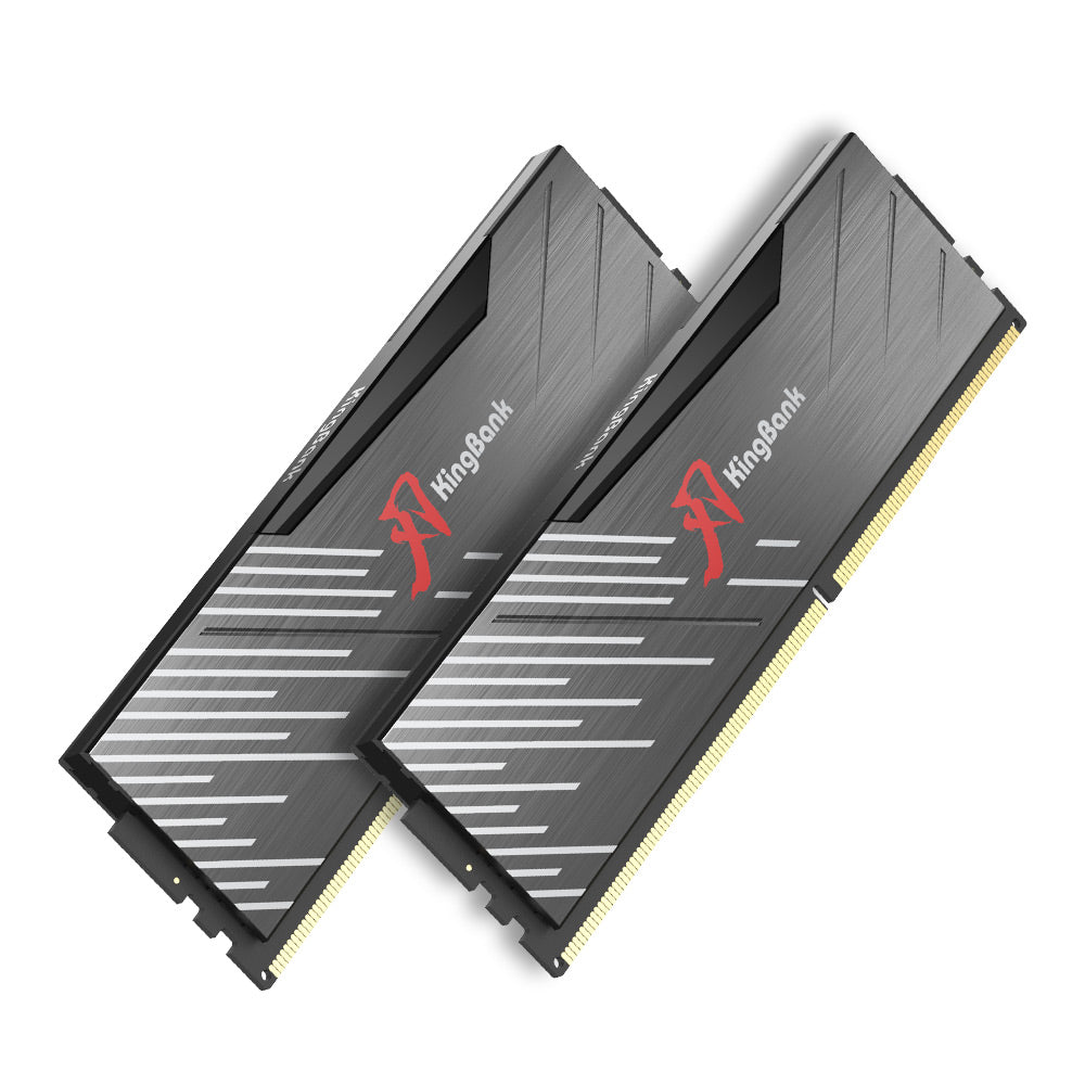 KingBank SOARBLADE KRXB DDR5 32GB (2x16GB) 6000 MT/s xotira to'plami, CL36, qora