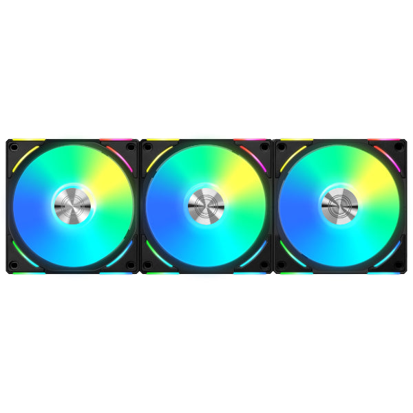 Lian Li UNI FAN AL120 V2 qora 120mm ARGB kuler to'plami