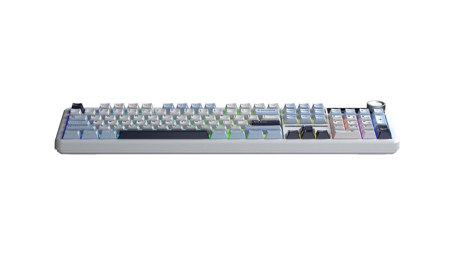 Игровая клавиатура F108 Pro проводная, RGB подсветка, полноразмерная