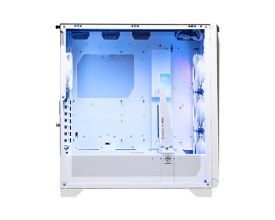 MSI MPG GUNGNIR 300R AIRFLOW White oq E-ATX korpus, to'rli old panel va ARGB kulerlar