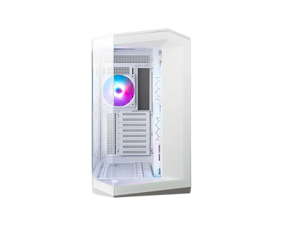 MSI MAG PANO 100R PZ White oq ATX korpus, panoramali shisha va ARGB kulerlar