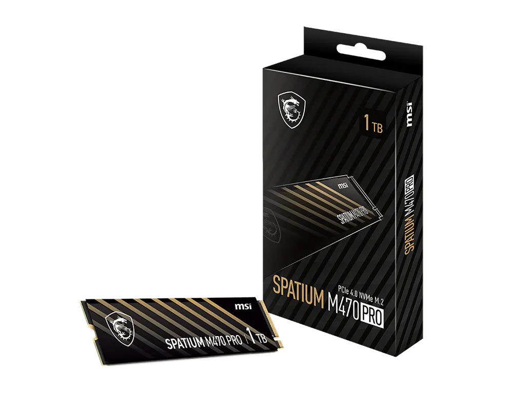 MSI SPATIUM M470 PRO NVMe SSD