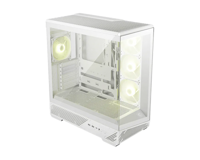MSI MAG PANO 130R PZ White oq ATX korpus, panoramali shisha va ARGB kulerlar