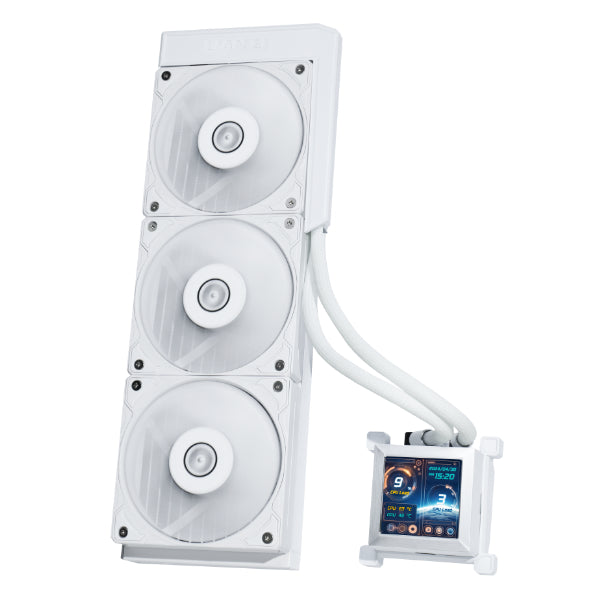 Lian Li HydroShift LCD 360S oq suvli kuler, 2.88 dyuymli IPS ekran