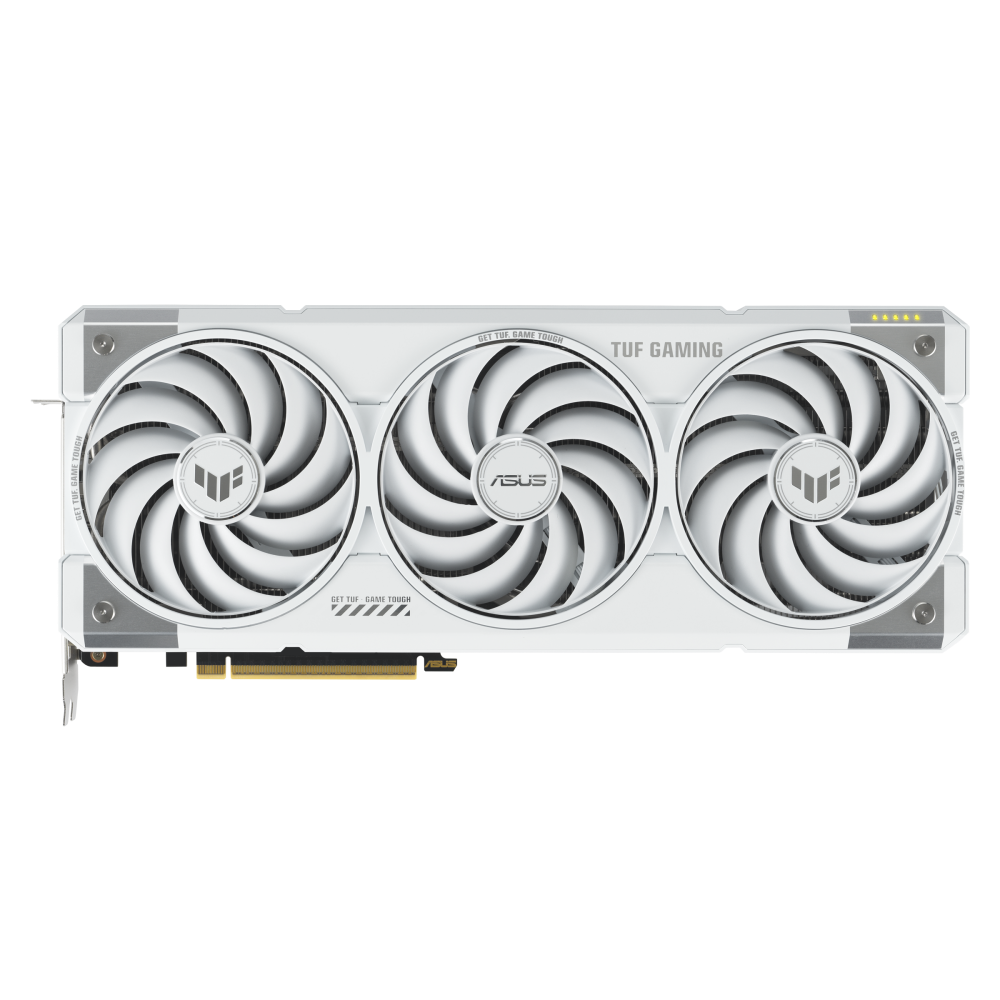 ASUS TUF Gaming GeForce RTX 5070 Ti White OC videokarta, 16 GB GDDR7