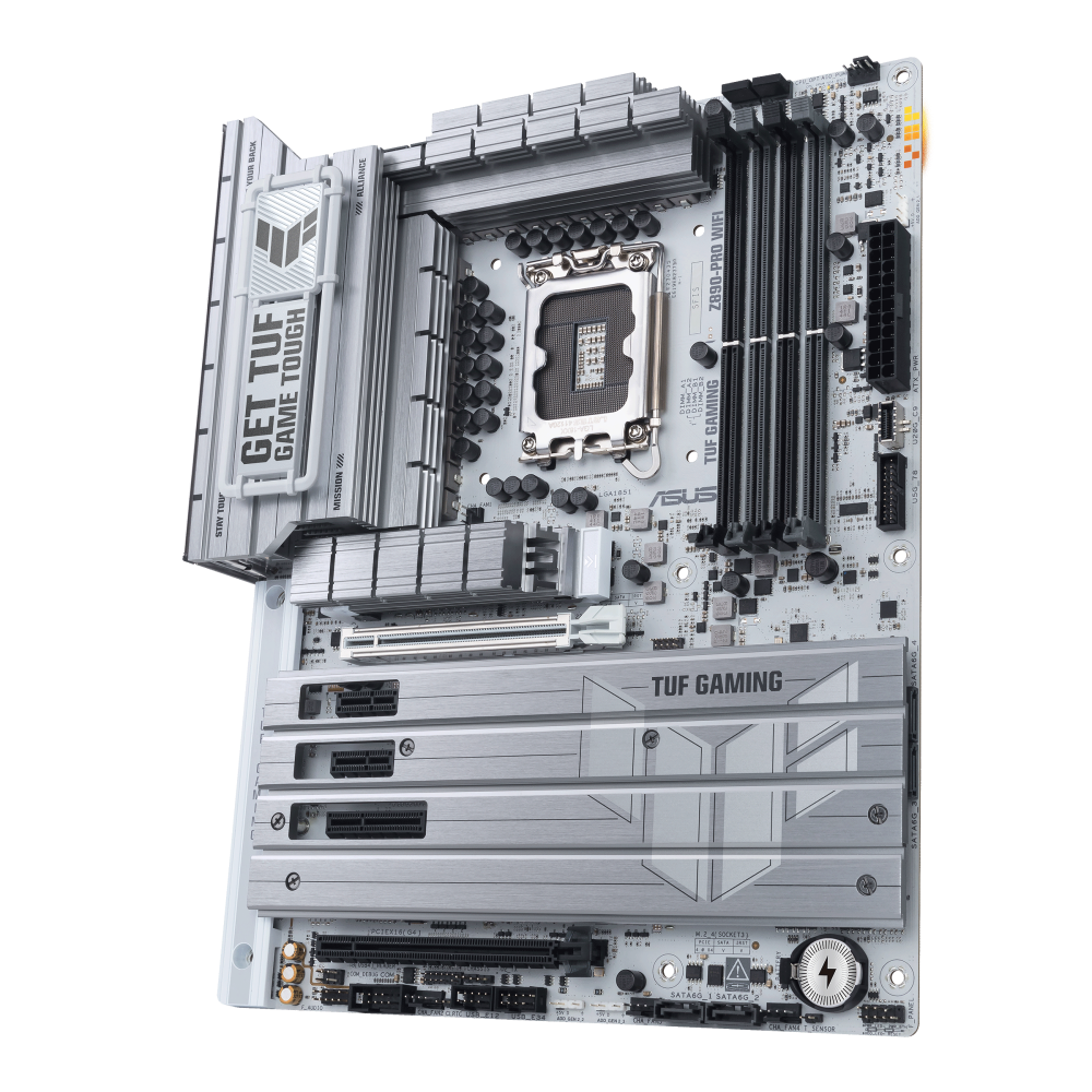 ASUS TUF GAMING Z890-PRO WIFI ona plata, LGA1851, 2 ta Thunderbolt 4, ATX