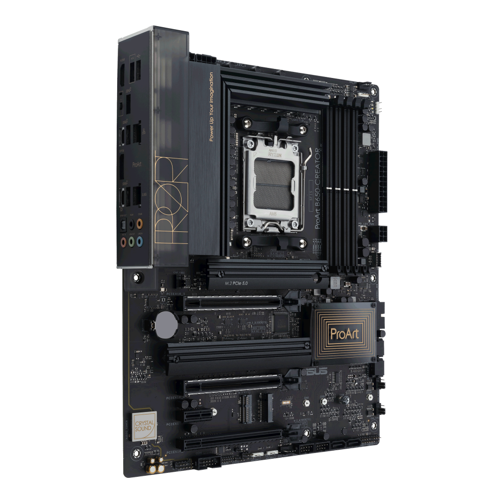 ASUS ProArt B650-CREATOR ona plata, AM5, ikkita LAN, ATX