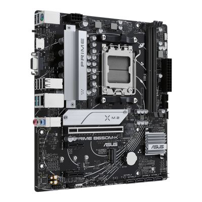 ASUS PRIME B650M-K ona plata, AM5, DDR5, Micro-ATX