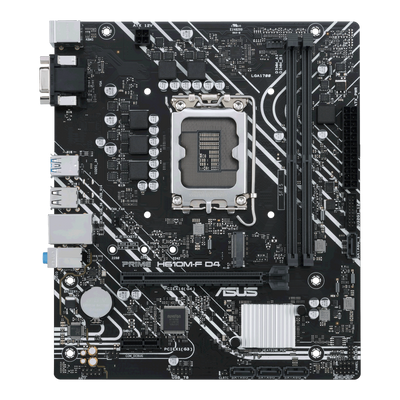 ASUS PRIME H610M-F D4 ona plata, LGA1700, Micro-ATX