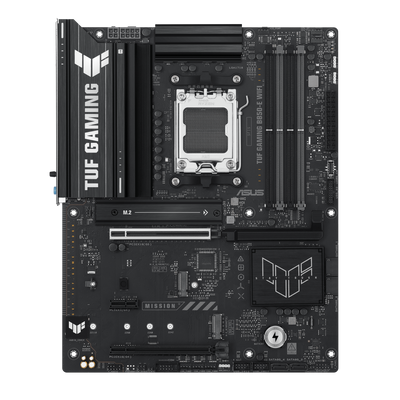 ASUS TUF GAMING B850-E WIFI ona plata, AM5, 3 ta M.2, ATX
