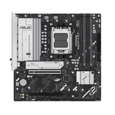 ASUS PRIME B850M-A WIFI ona plata, AM5, 3 ta M.2, Wi-Fi 6E, Micro-ATX