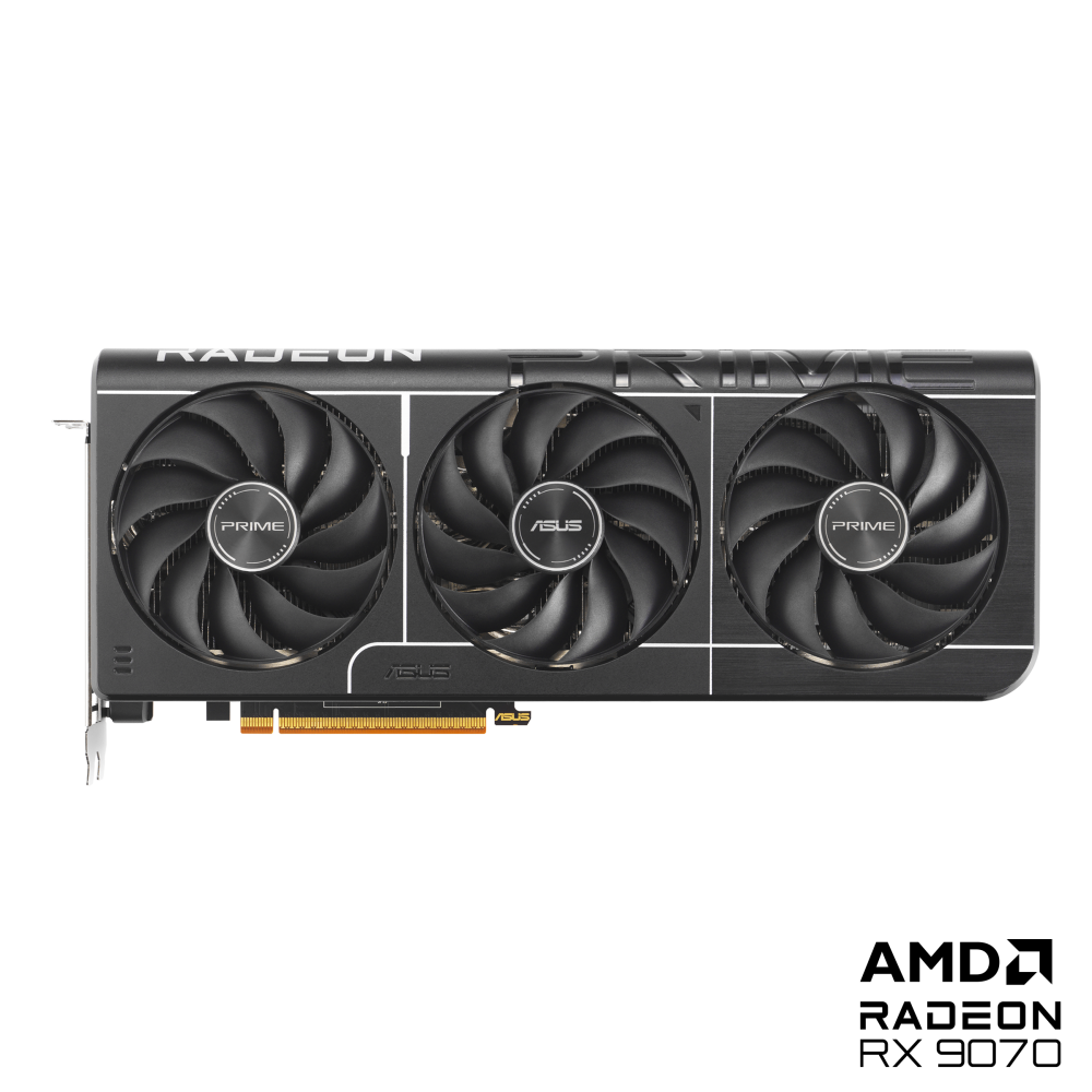 ASUS Prime Radeon RX 9070 OC videokarta, 16 GB GDDR6