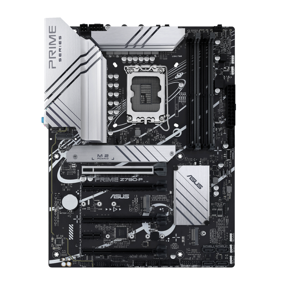 ASUS PRIME Z790-P ona plata, LGA1700, DDR5, 3 ta M.2, ATX
