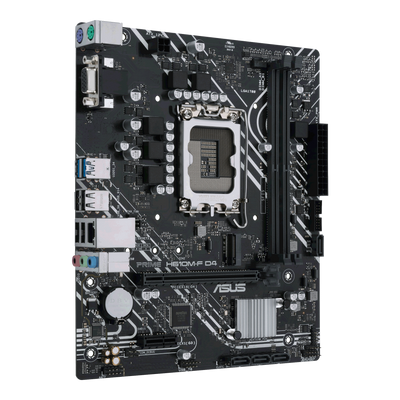 ASUS PRIME H610M-F D4 ona plata, LGA1700, Micro-ATX