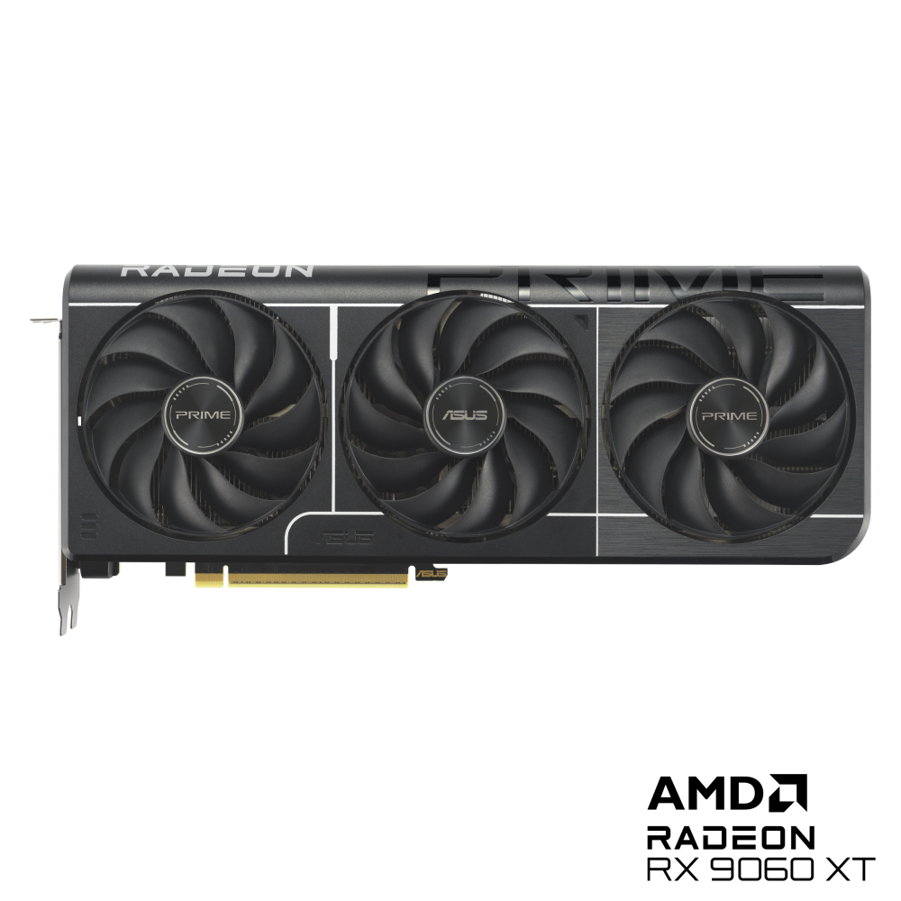 ASUS Prime Radeon RX 9060 XT OC videokarta, 16 GB GDDR6
