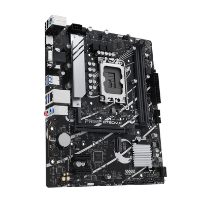 ASUS PRIME B760M-K ona plata, LGA1700, DDR5, Micro-ATX