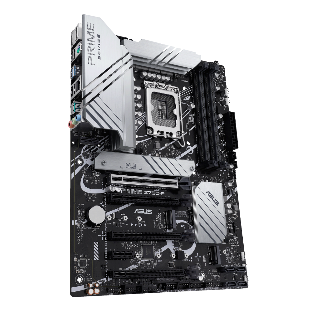 ASUS PRIME Z790-P ona plata, LGA1700, DDR5, 3 ta M.2, ATX