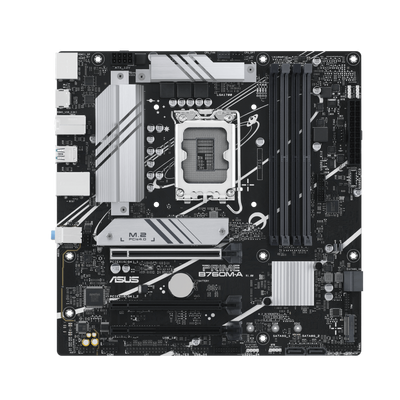 ASUS PRIME B760M-A-CSM ona plata, LGA1700, 3 ta monitor, Micro-ATX