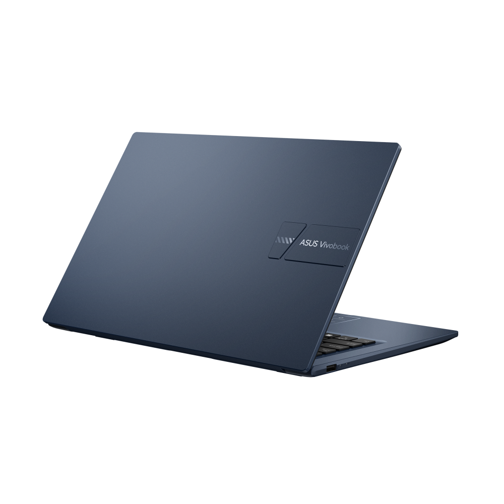 ASUS Vivobook 15 Quiet Blue korpus, yopiq holatda