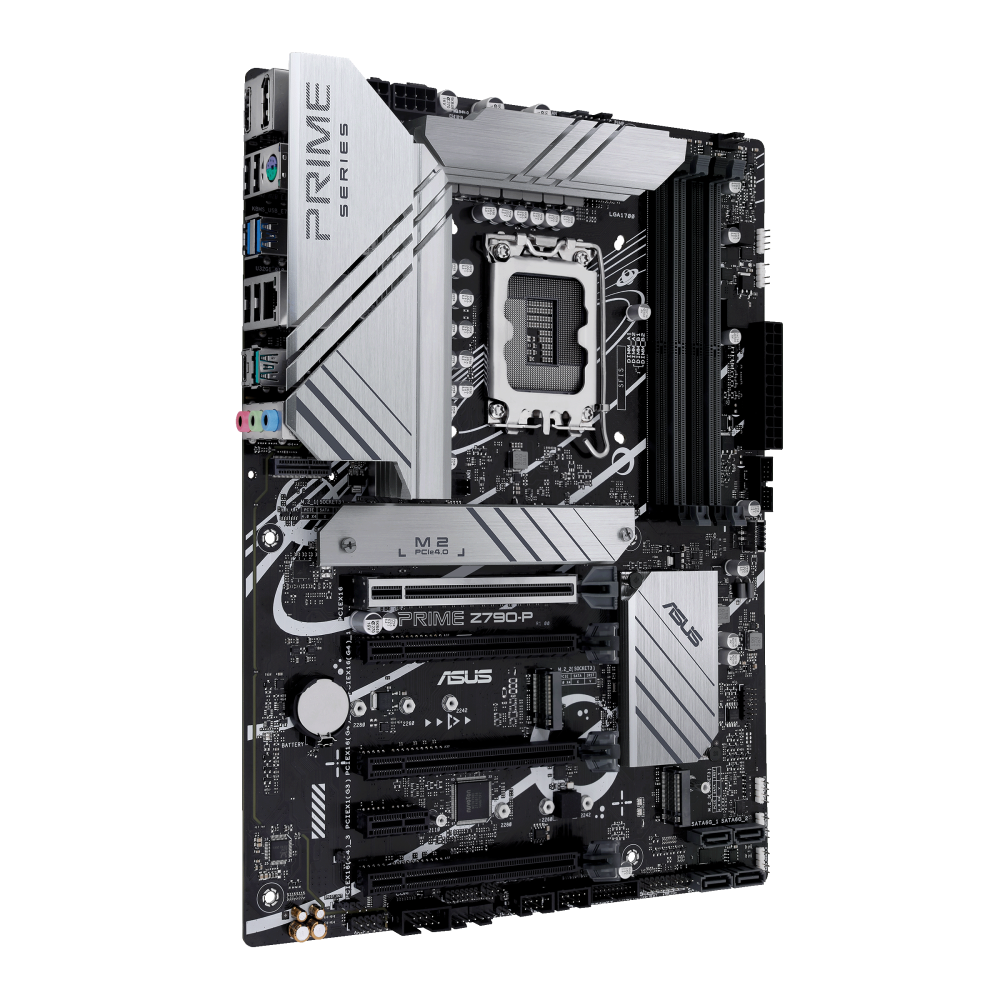 ASUS PRIME Z790-P ona plata, LGA1700, DDR5, 3 ta M.2, ATX
