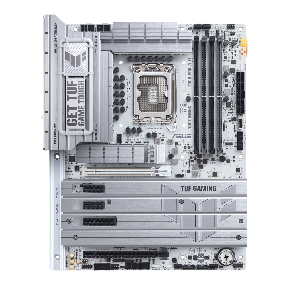 ASUS TUF GAMING Z890-PRO WIFI ona plata, LGA1851, 2 ta Thunderbolt 4, ATX