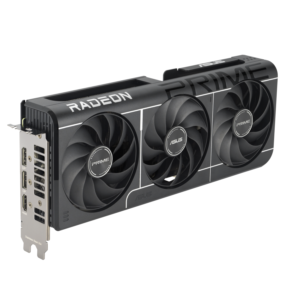 ASUS Prime Radeon RX 9060 XT OC videokarta, 16 GB GDDR6