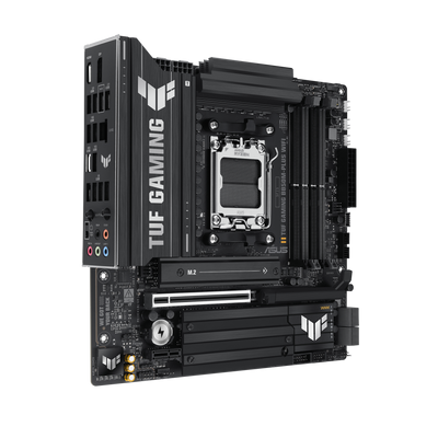 ASUS TUF GAMING B850M-PLUS WIFI ona plata, AM5, 3 ta M.2, Micro-ATX