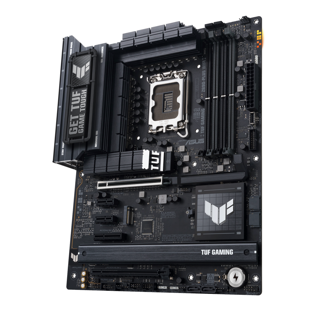 ASUS TUF GAMING Z890-PLUS WIFI ona plata, LGA1851, Thunderbolt 4, ATX